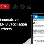 Testimonials on COVID-19 vaccination side effects – Part 9.